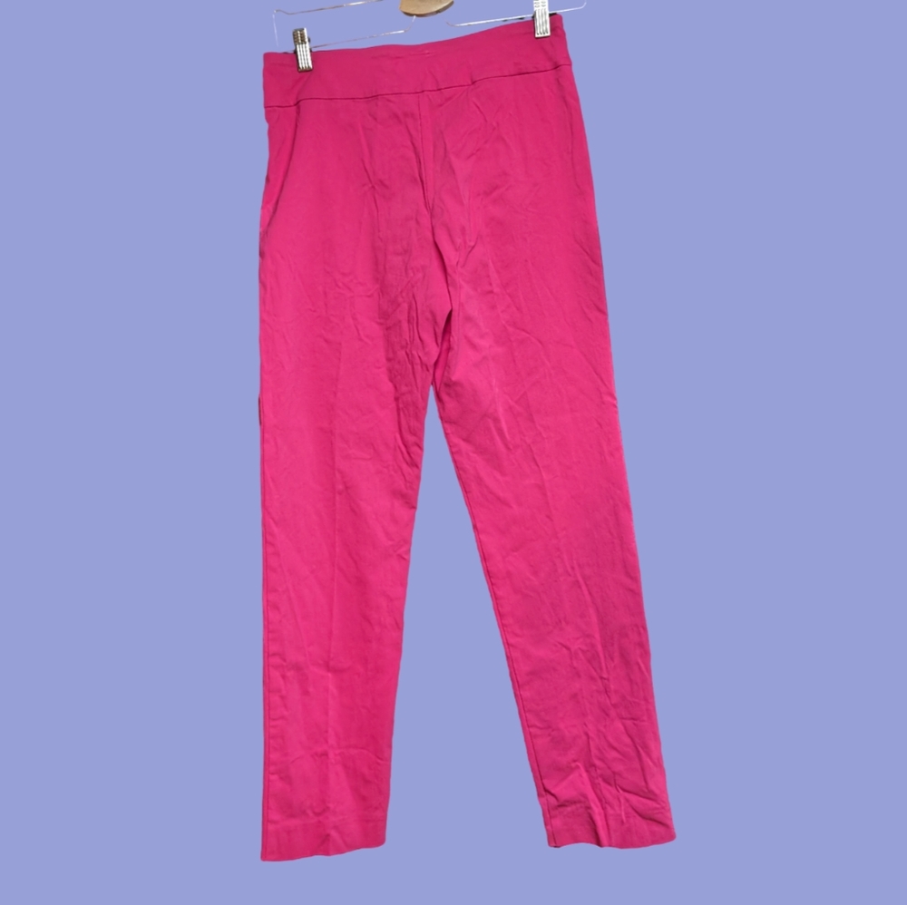 Krazy Larry Pink Skinny Pants Sz 6 - Picture 2 of 6